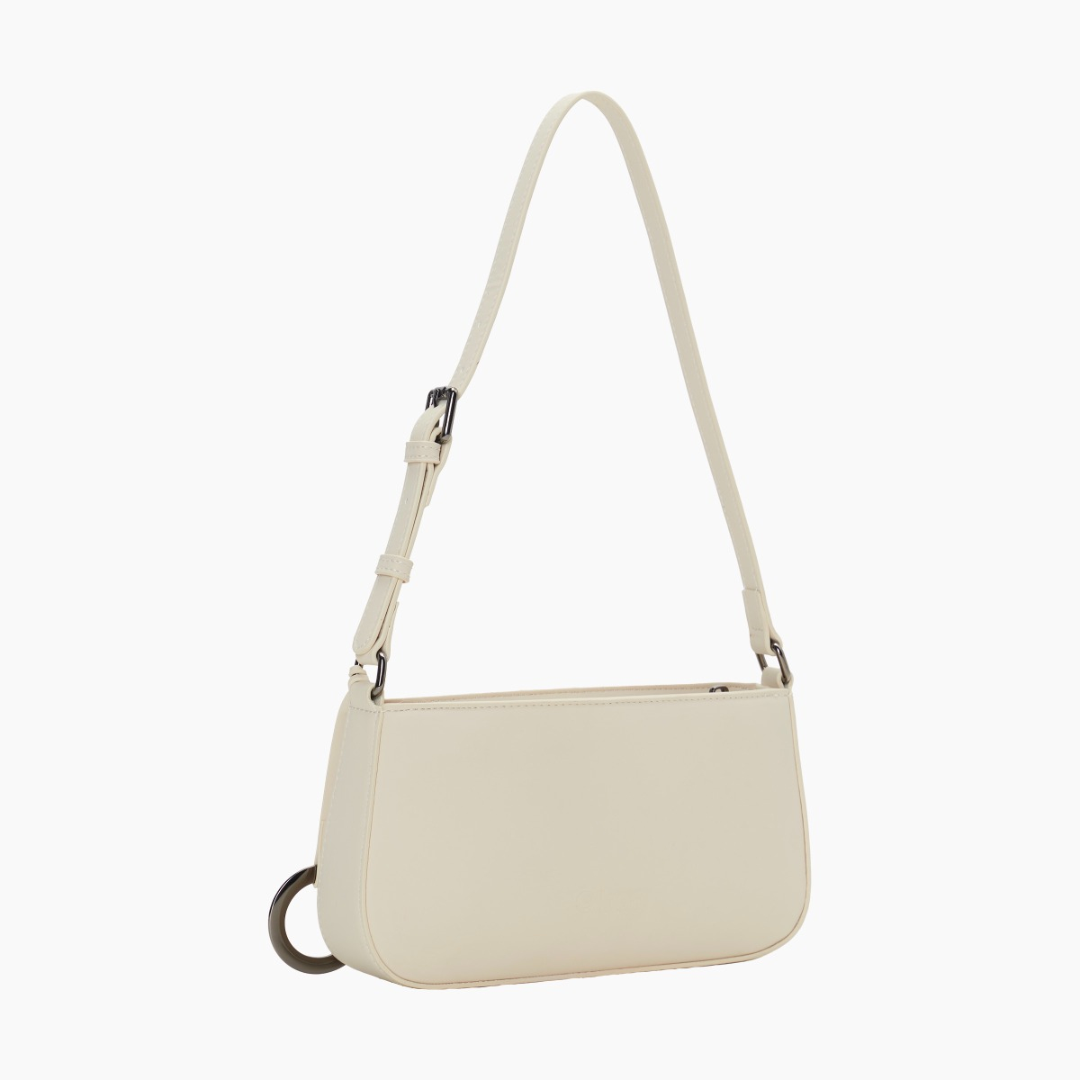 Umhängetasche O bag verbier butterfarben gummiertes Gewebe - O bag Official Website