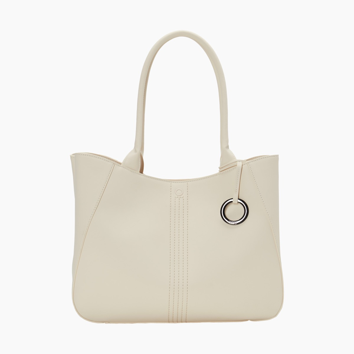 Shopper-Tasche O bag courmayer butterfarben gummiertes Gewebe - O bag Official Website