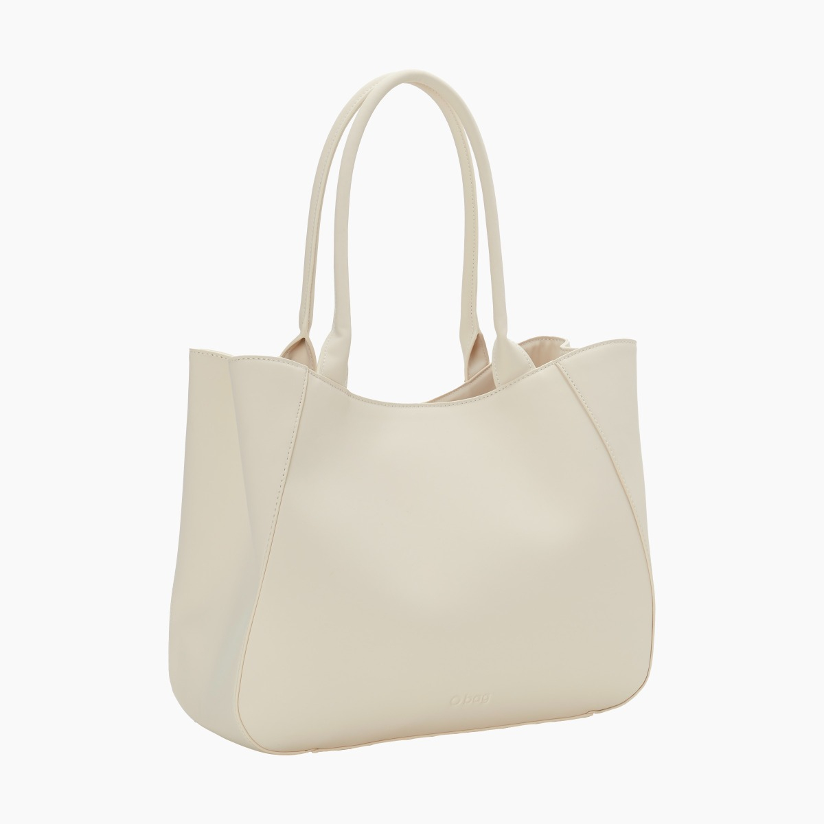 Shopper-Tasche O bag courmayer butterfarben gummiertes Gewebe - O bag Official Website