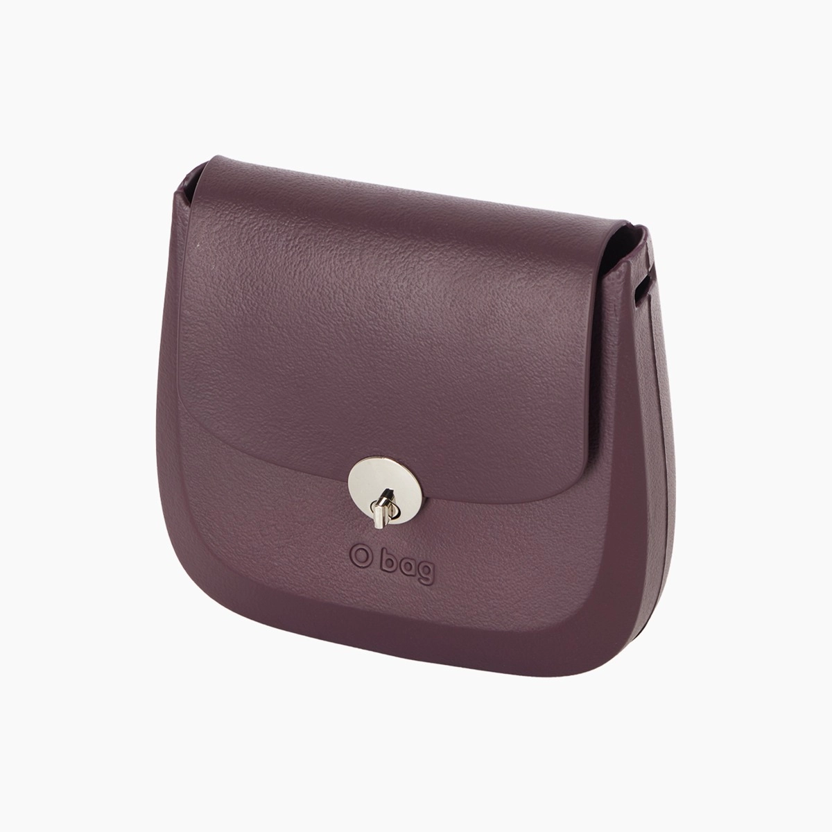 Scocca con pattina chiusura girello O bag chase burgundy - O bag Official Website