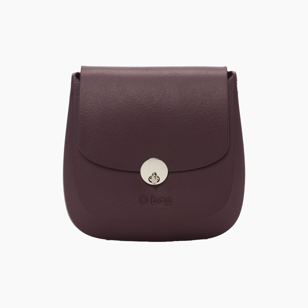 Scocca con pattina chiusura girello O bag chase burgundy - O bag Official Website