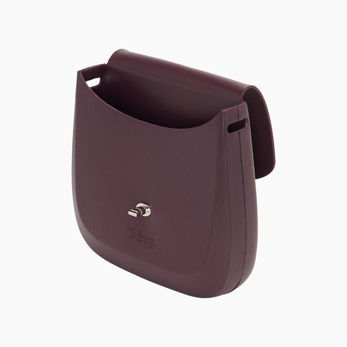 Scocca con pattina chiusura girello O bag chase burgundy - O bag Official Website