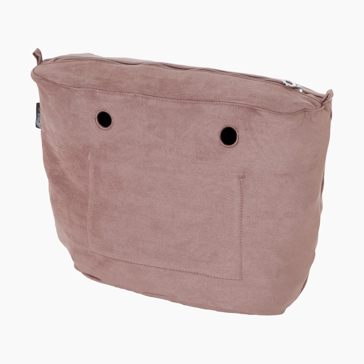 Sacca interne O bag tessuto sintetico scamosciato old pink - O bag Official Website