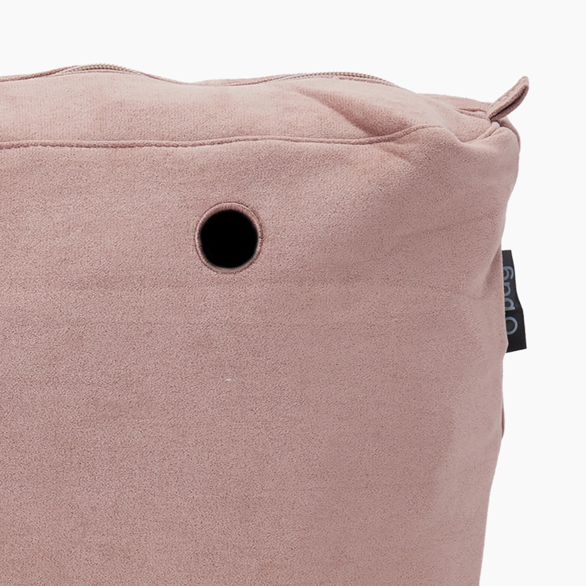Sacca interne O bag tessuto sintetico scamosciato old pink - O bag Official Website