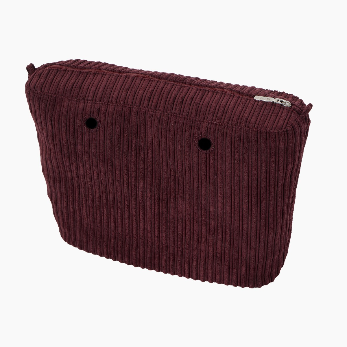 Sacca interna O bag velluto costine vinaccia - O bag Official Website
