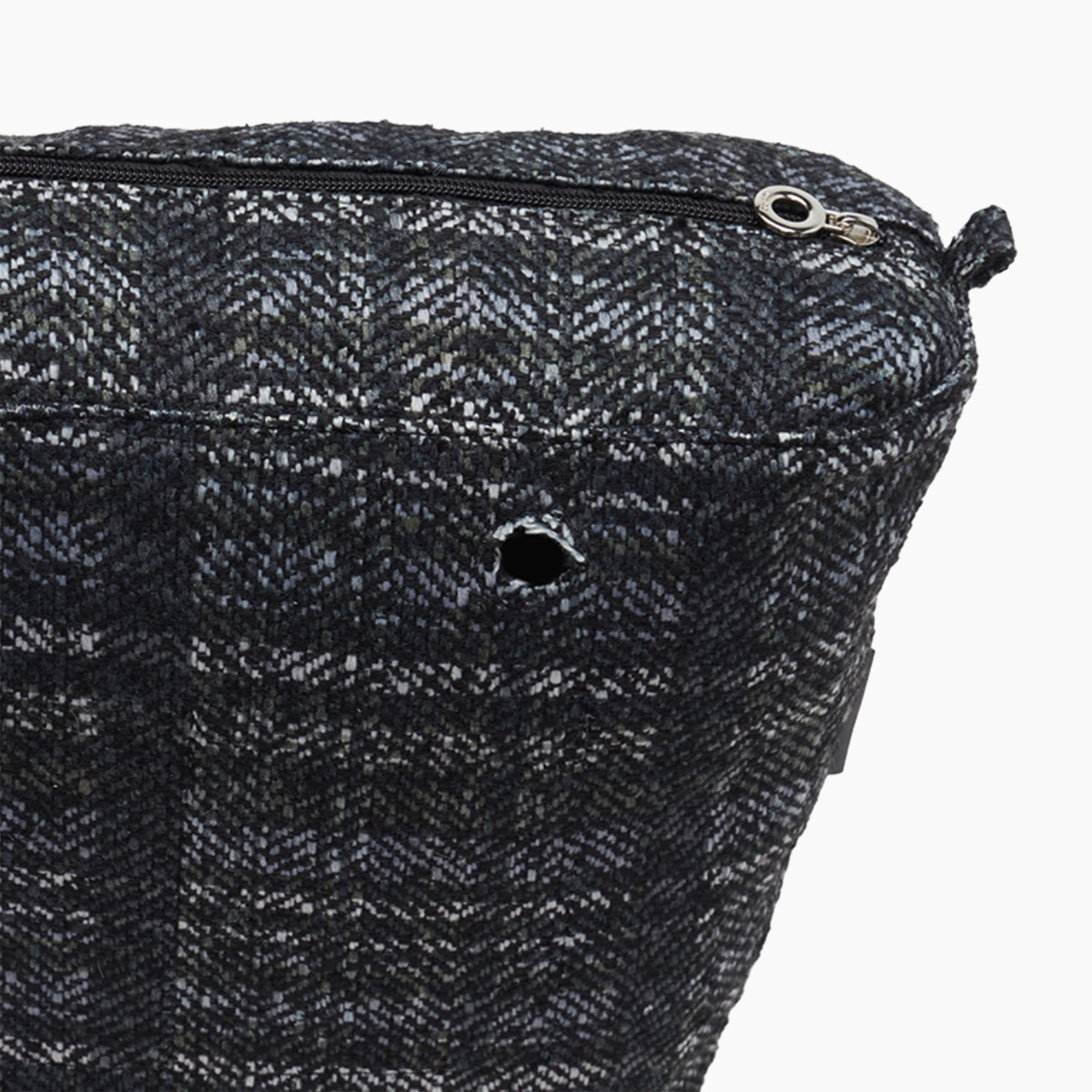 Sacca interna O bag mini glen check nero - O bag Official Website