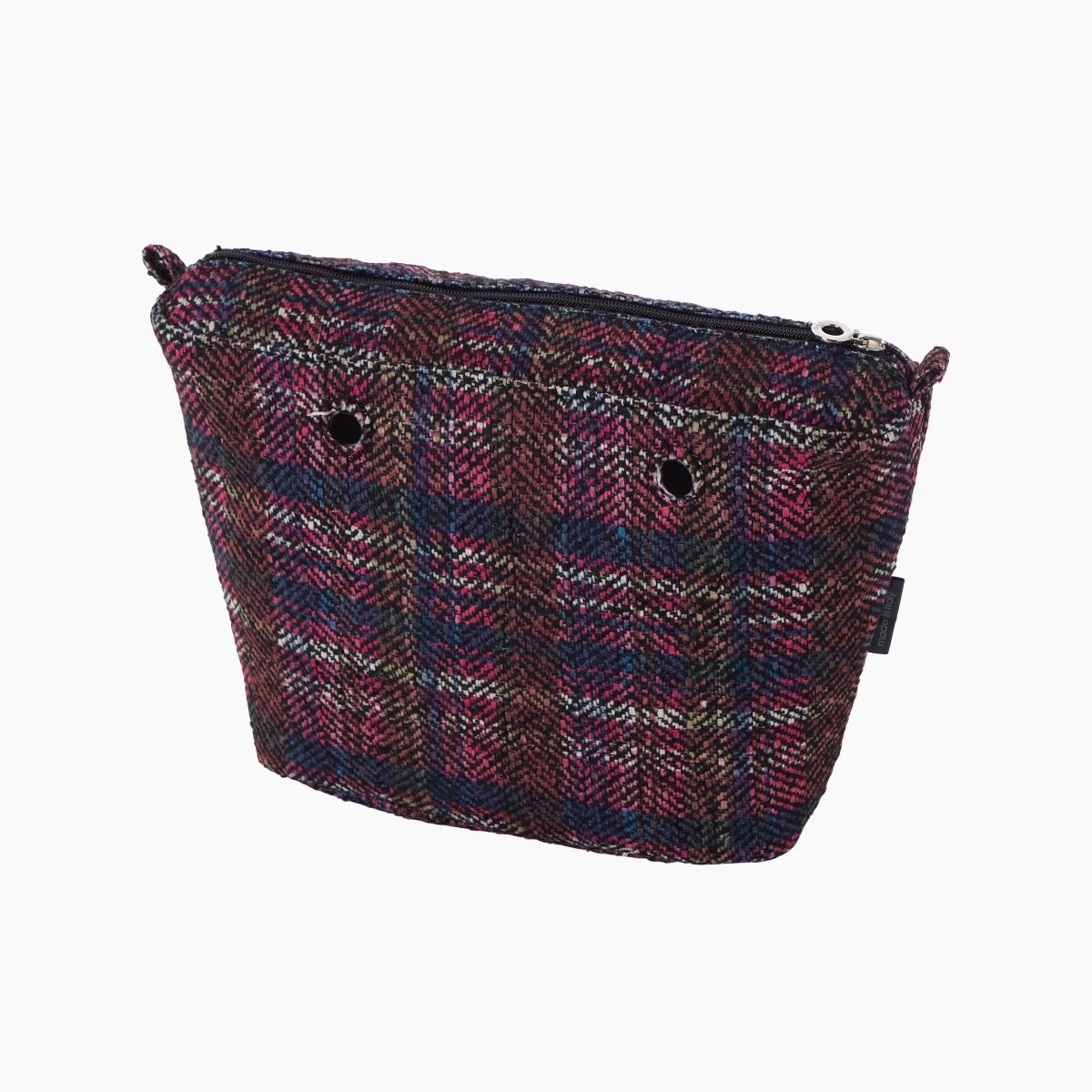 Sacca interna O bag mini glen check - O bag Official Website