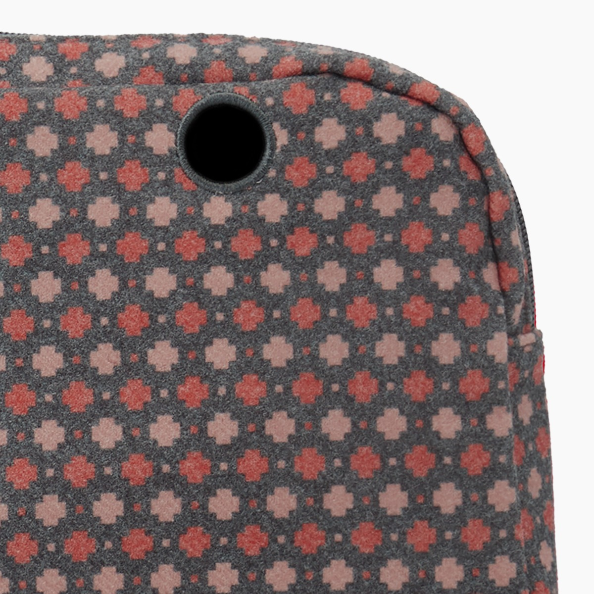 Sacca interna O bag reverese tweed geometrico old pink - O bag Official Website