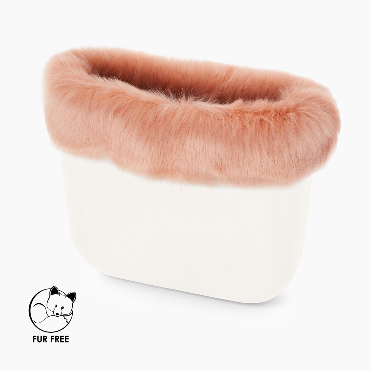 Bordo O bag fibra sintetica volpe rosa smoke - O bag Official Website