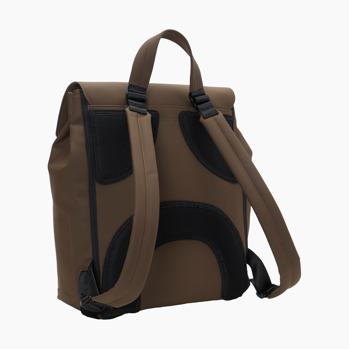 Rucksack O bag livigno schokolade gummiertes Gewebe - O bag Official Website