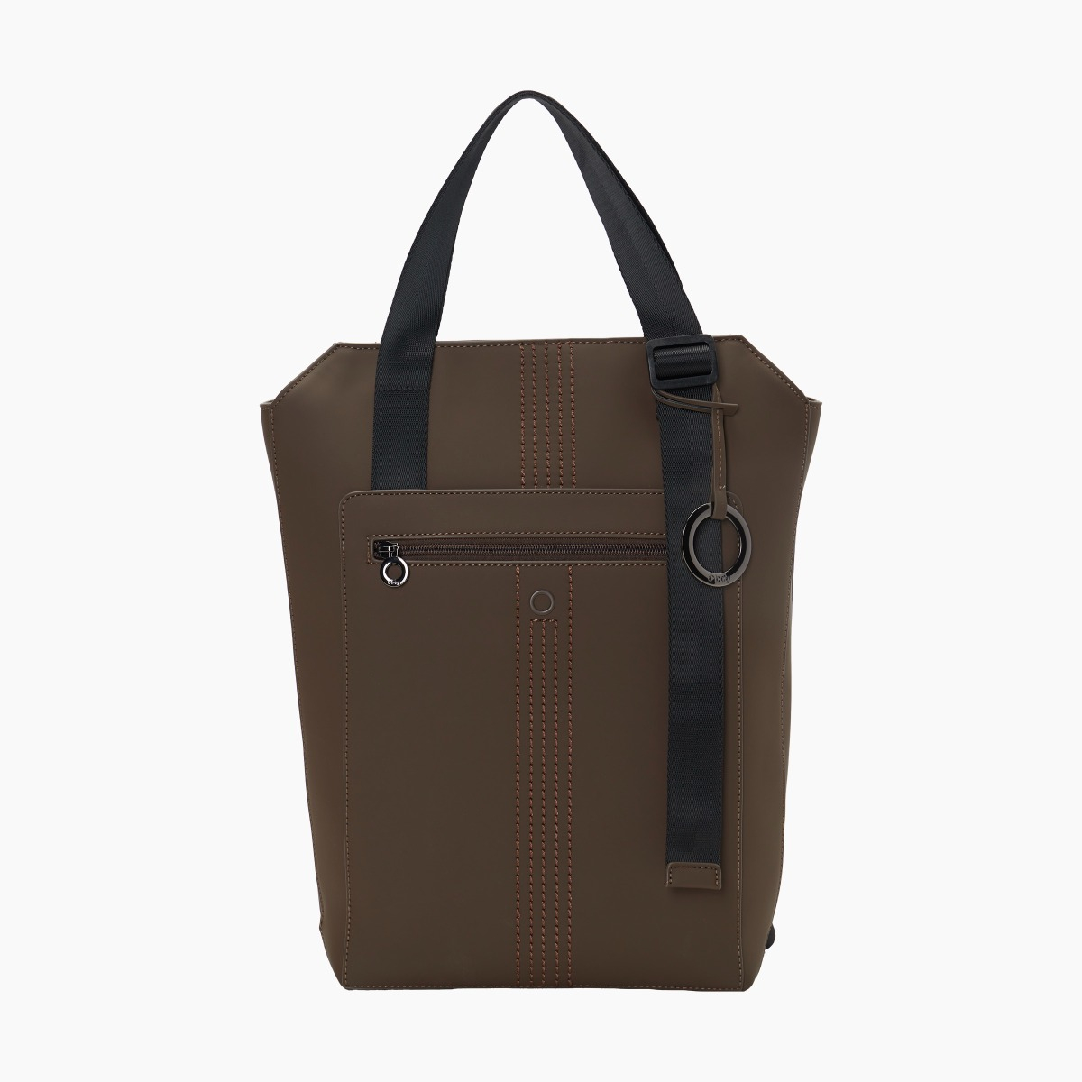 Rucksack O bag zermatt schokolade gummiertes Gewebe - O bag Official Website