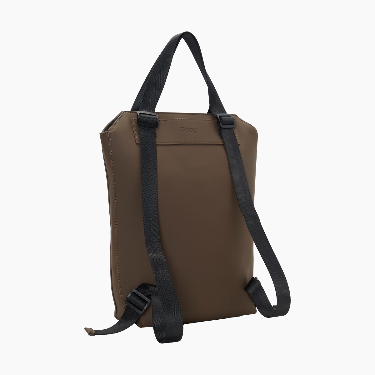 Rucksack O bag zermatt schokolade gummiertes Gewebe - O bag Official Website