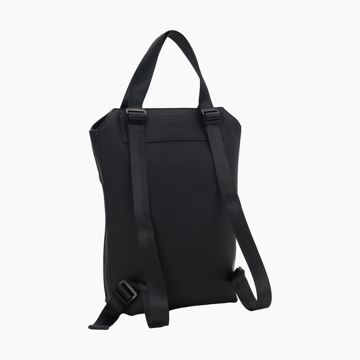 Rucksack O bag zermatt schwarz gummiertes Gewebe - O bag Official Website