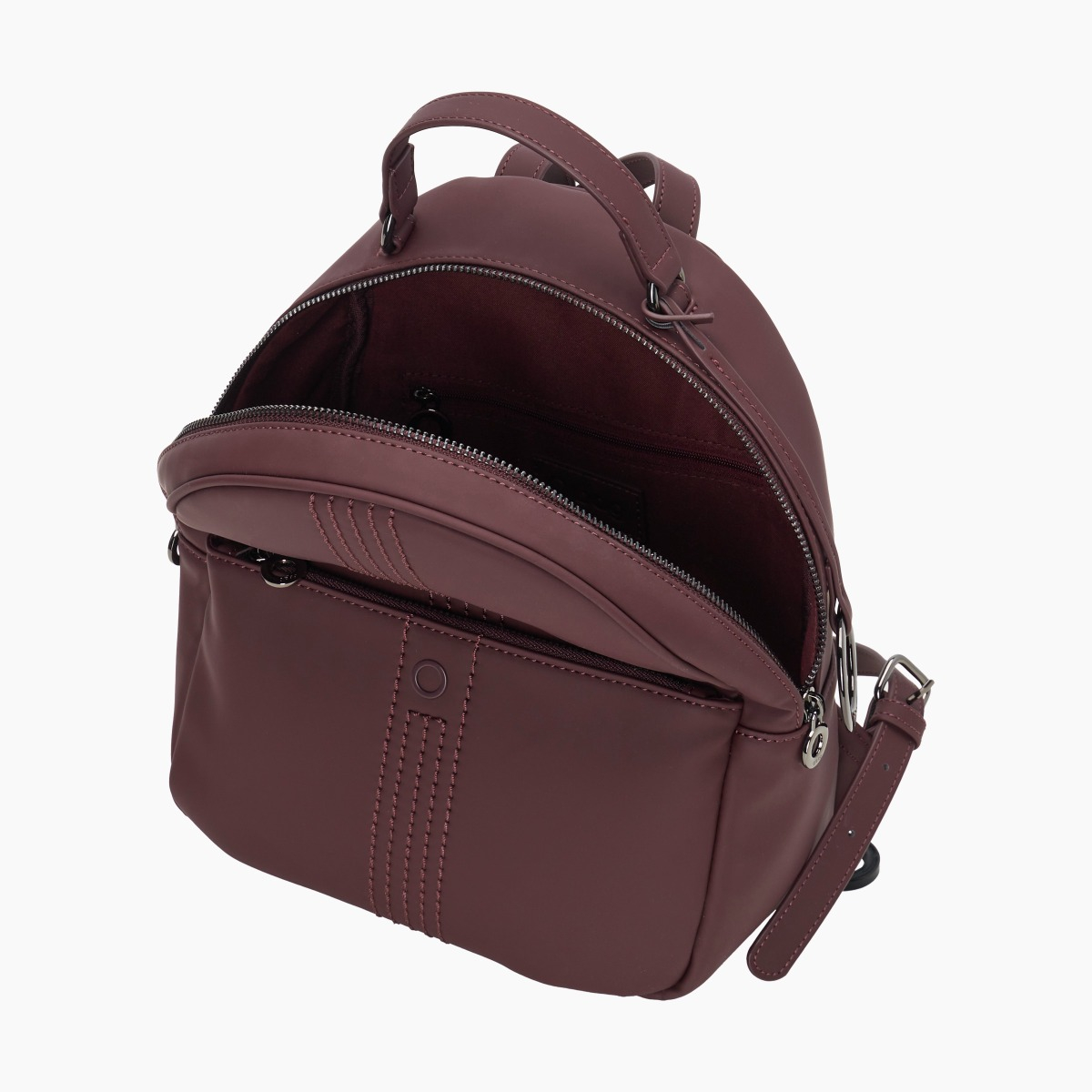 Rucksack O bag thuile bordeaux gummiertes Gewebe - O bag Official Website