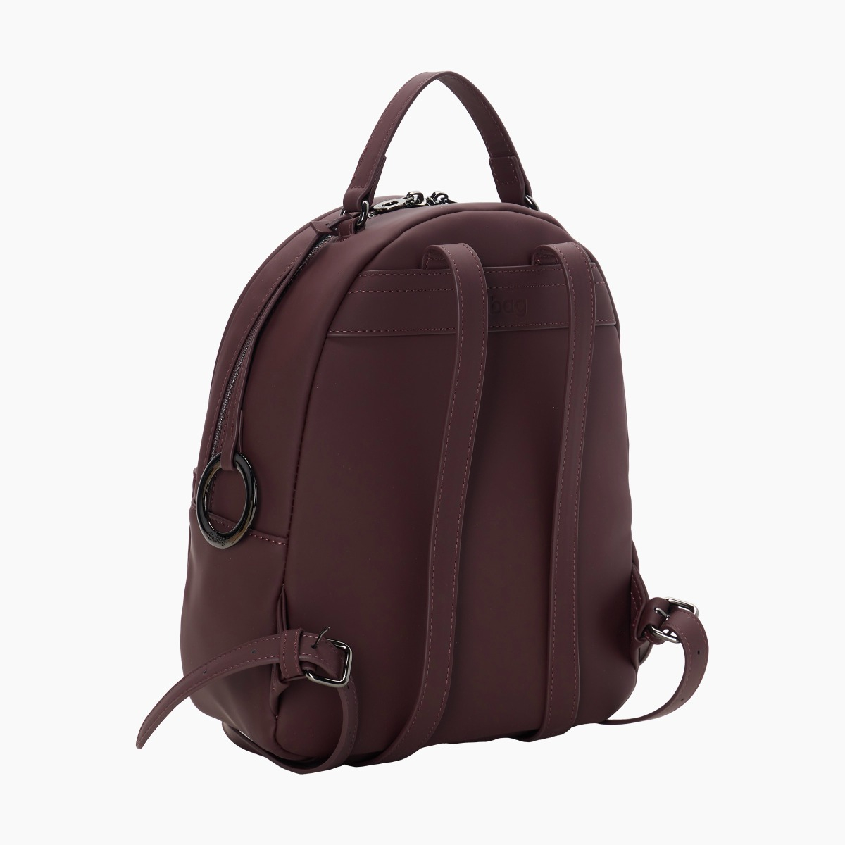 Rucksack O bag thuile bordeaux gummiertes Gewebe - O bag Official Website