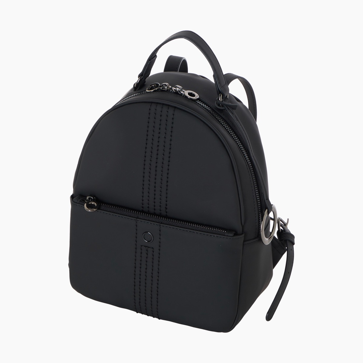 Rucksack O bag thuile schwarz gummiertes Gewebe - O bag Official Website