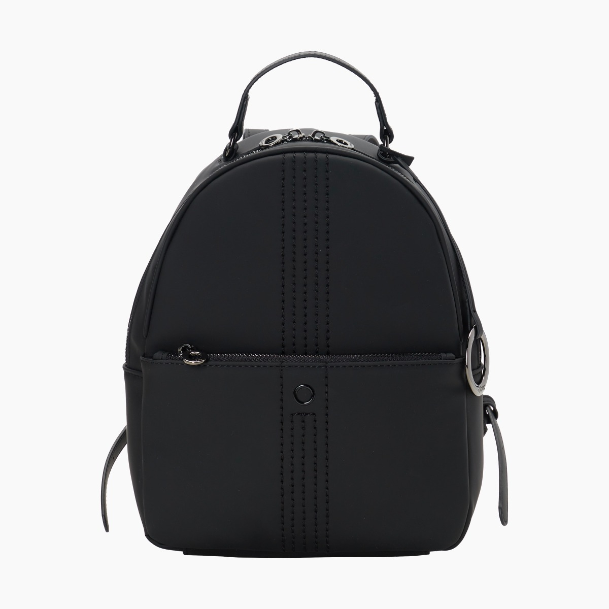 Rucksack O bag thuile schwarz gummiertes Gewebe - O bag Official Website