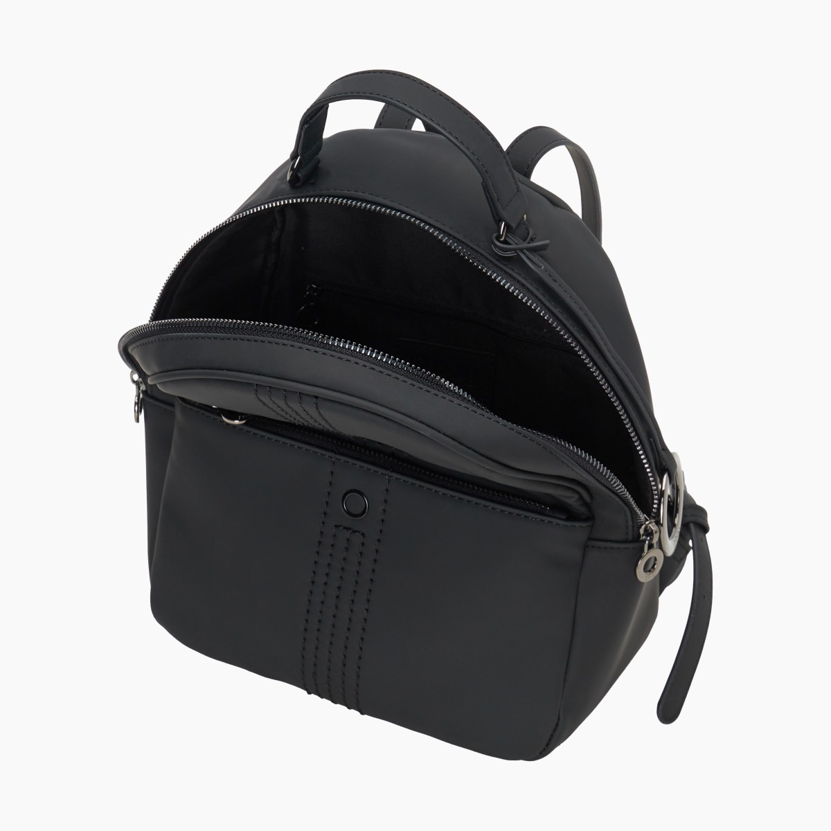 Rucksack O bag thuile schwarz gummiertes Gewebe - O bag Official Website