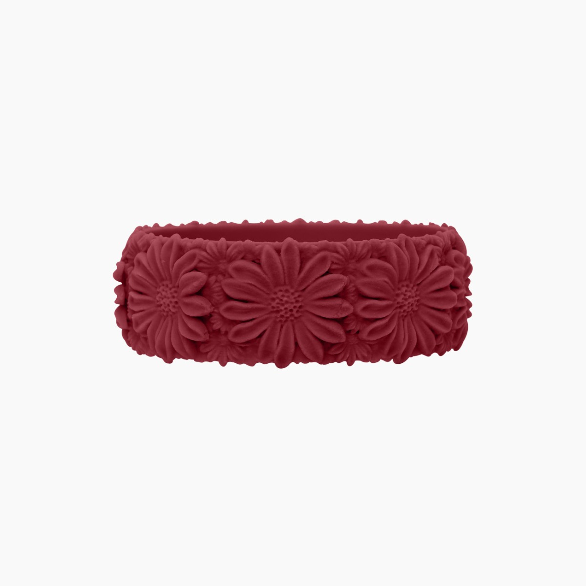 O Bracelet Daisy Big Silicone Rubino - O bag Official Website