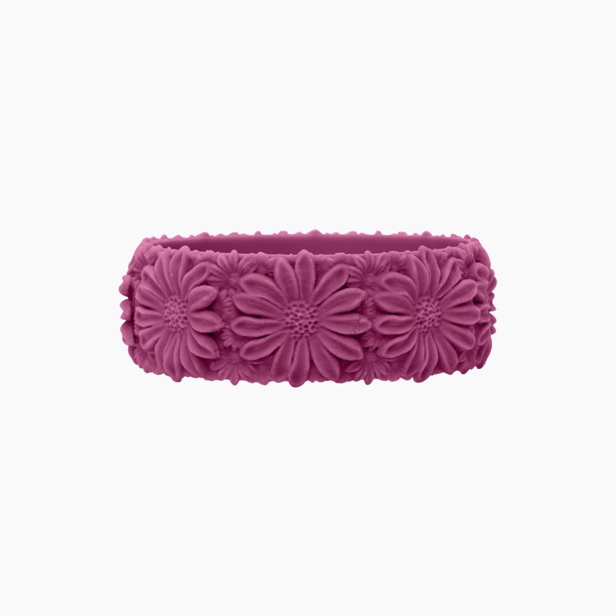 O Bracelet Daisy Big Silicone Violetto - O bag Official Website