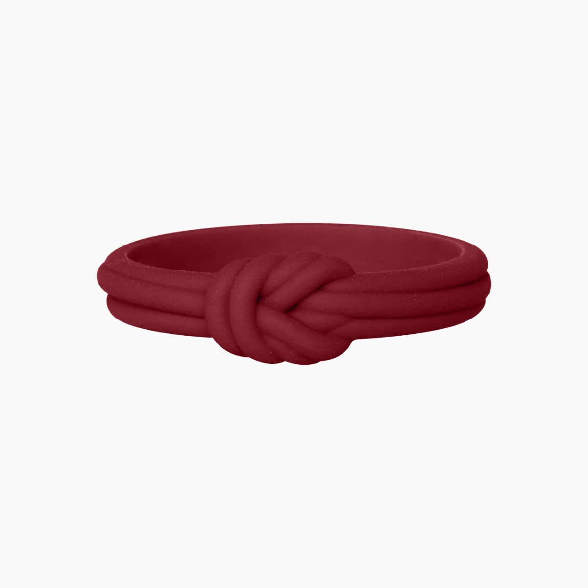 O Bracelet Knot Single Silicone Rubino - O bag Official Website