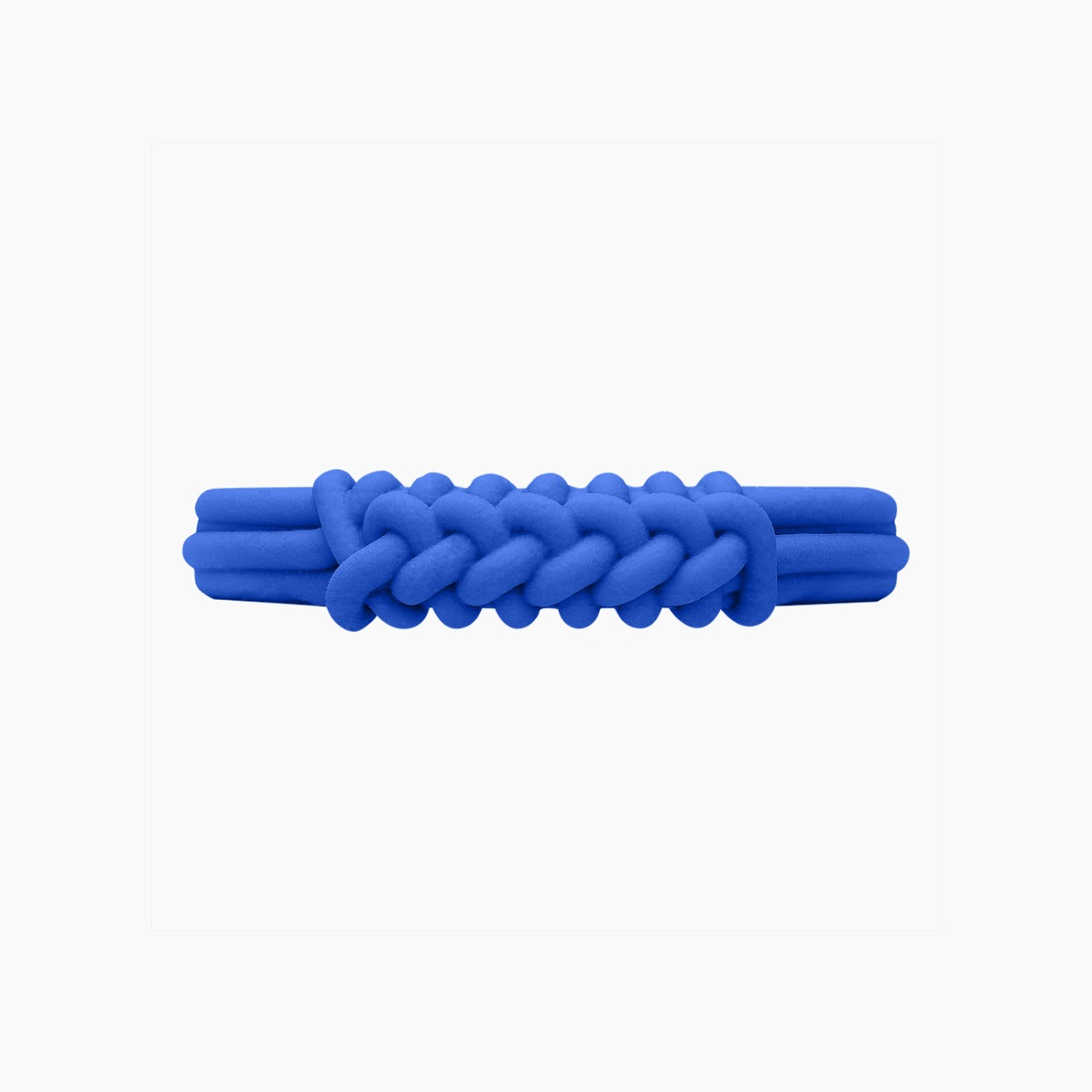 O Bracelet Knot Double Silicone Blu Elettrico - O bag Official Website
