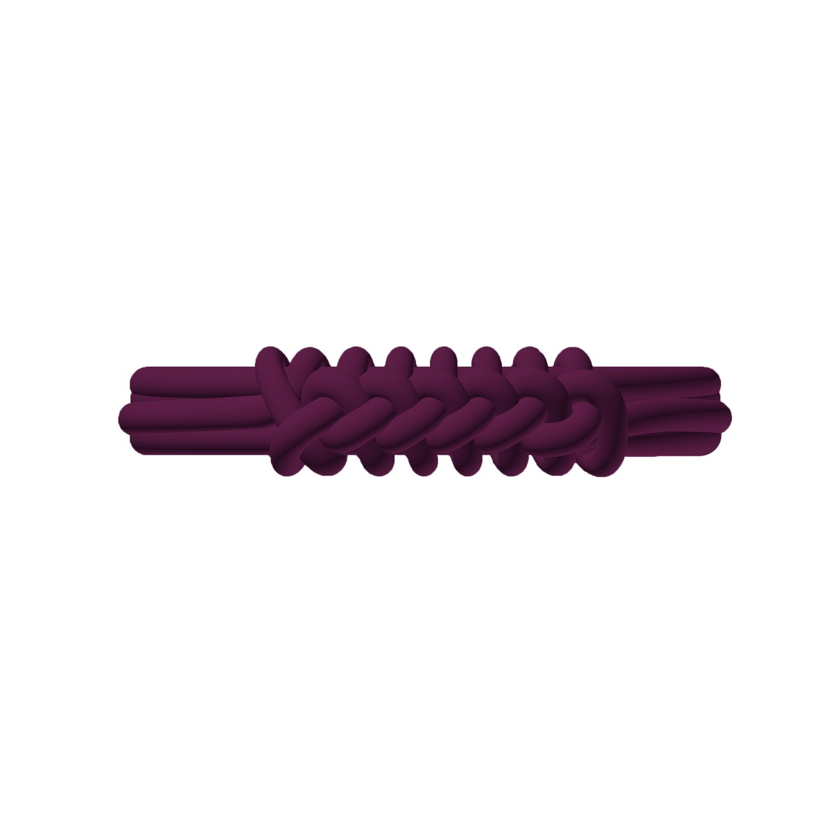 O Bracelet Knot Double Silicone Bordeaux - O bag Official Website