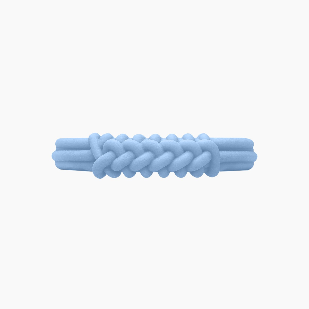 O Bracelet Knot Double Silicone Blu Pastello - O bag Official Website