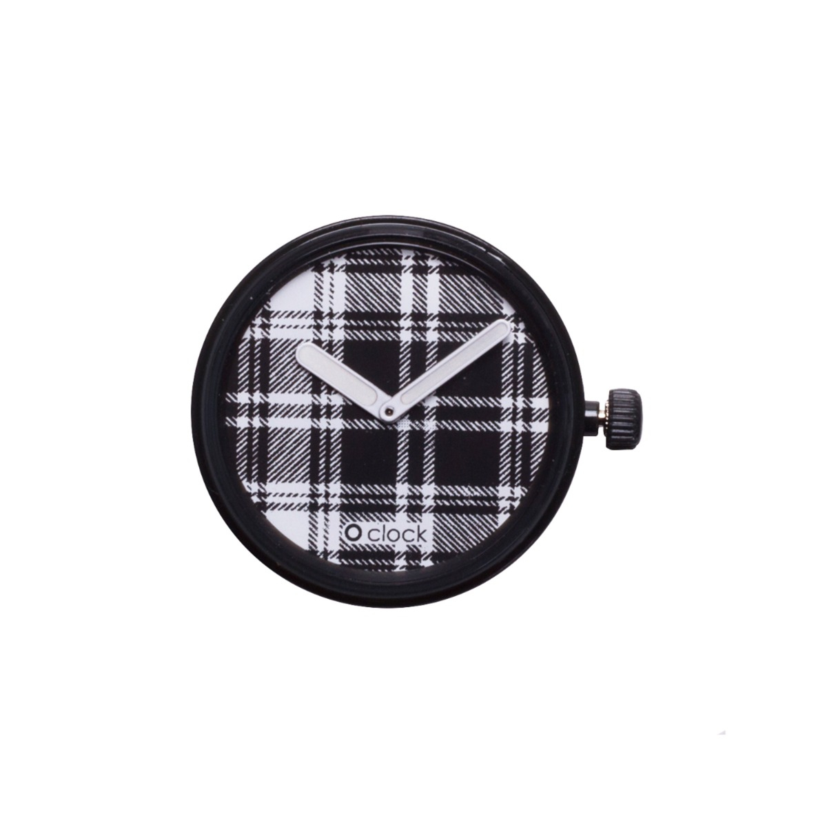 O Clock Meccanismo Tartan Bianco - O bag Official Website