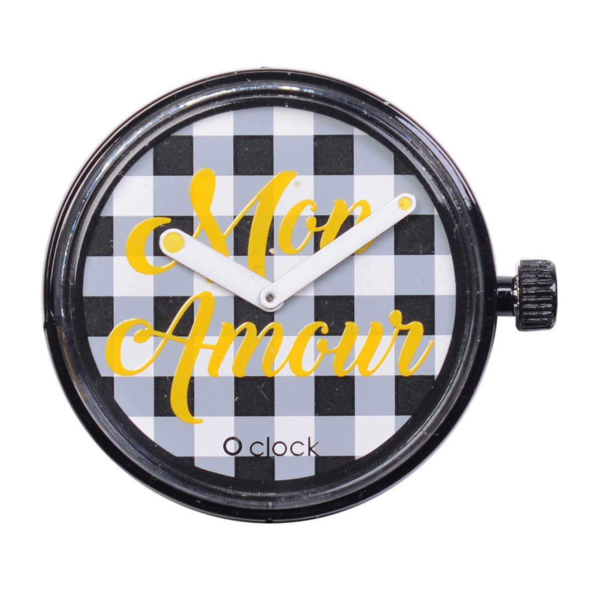 O Clock Meccanismo Vichy Nero - O bag Official Website