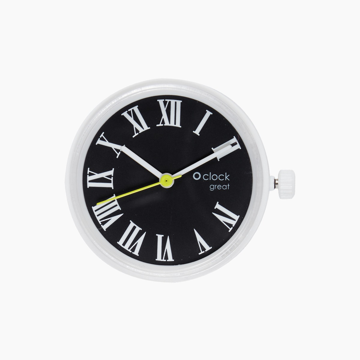 Meccanismo numeri romani bianco O clock great - O bag Official Website