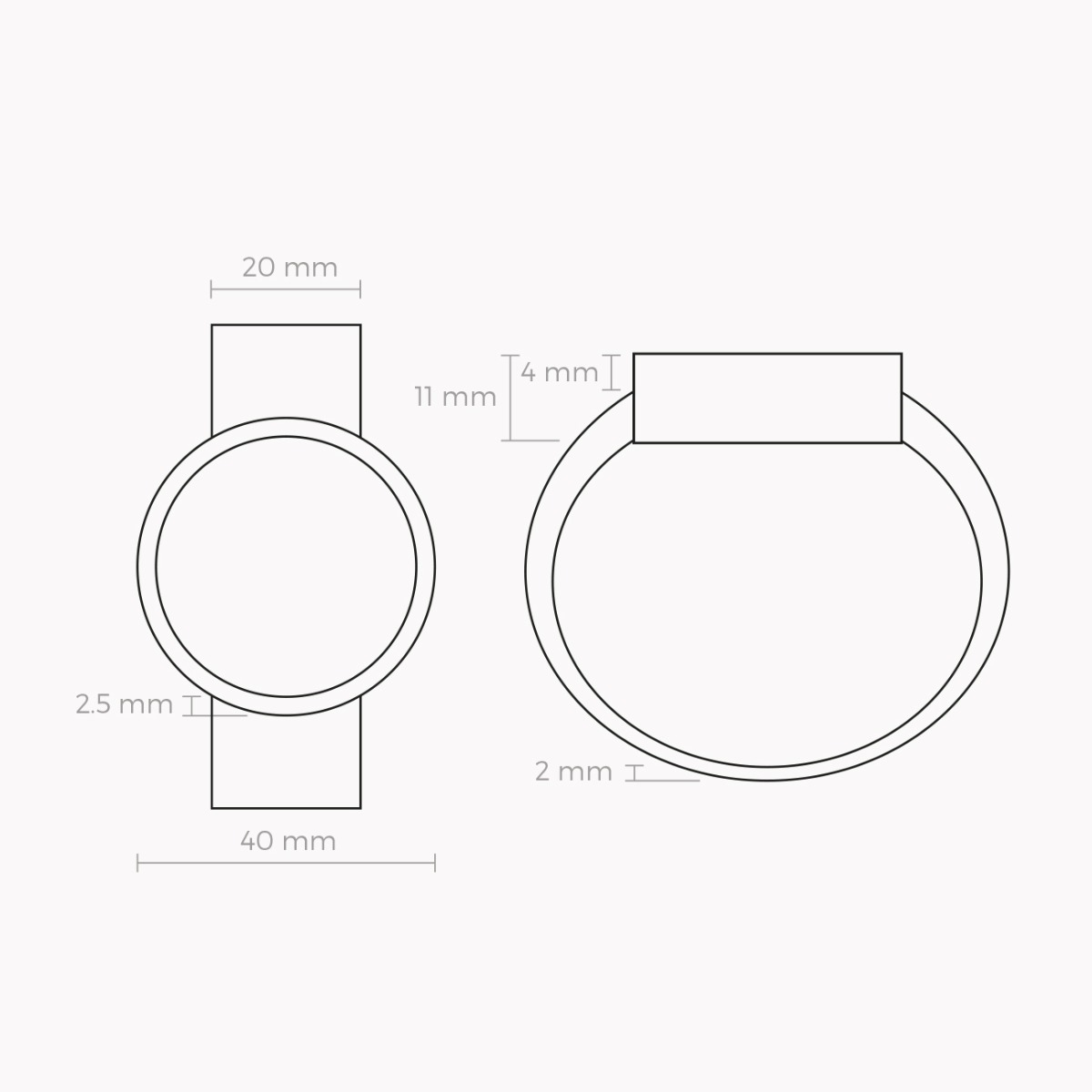 Bracelet olive O clock great - O bag Official Website