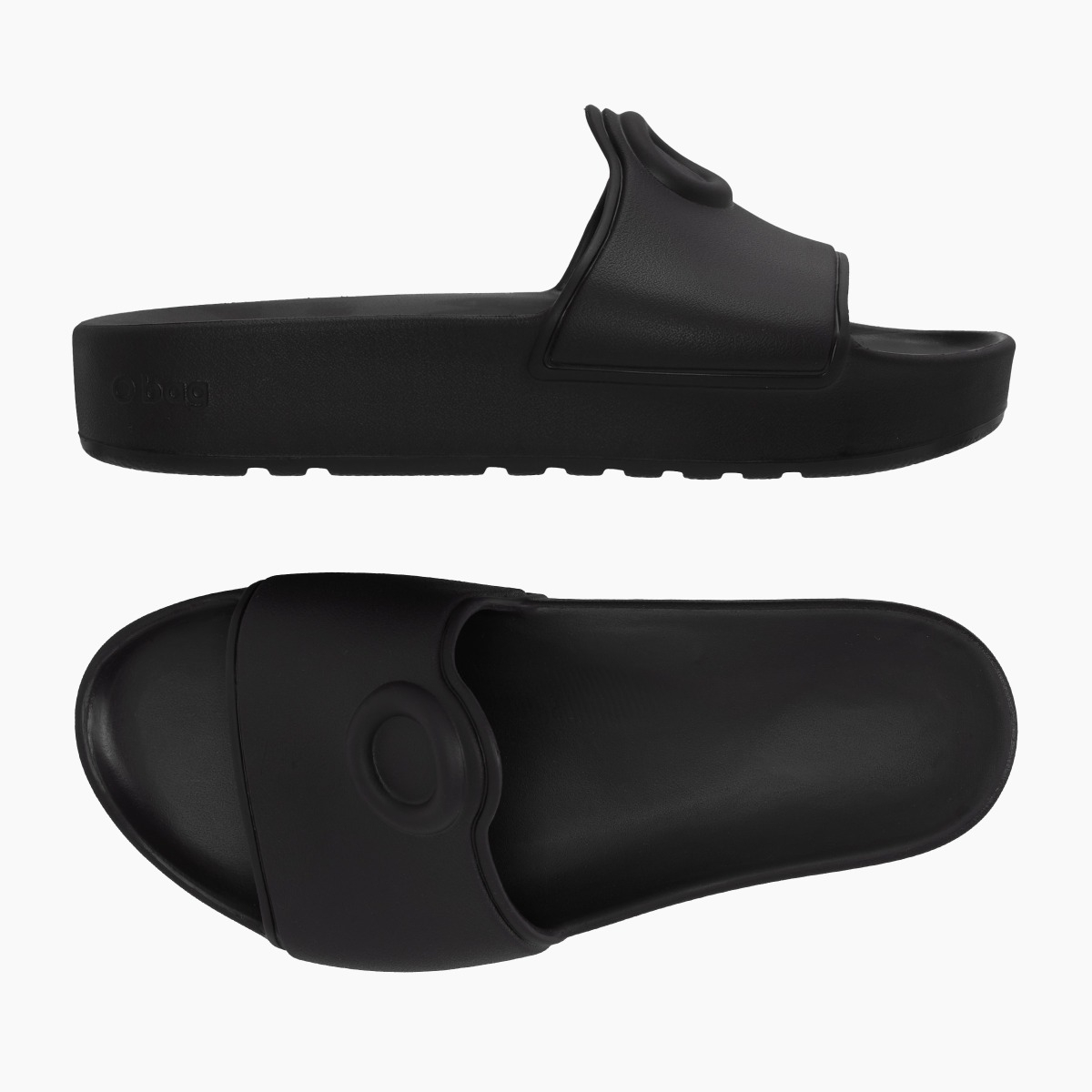 O slippers logo nero - O bag Official Website