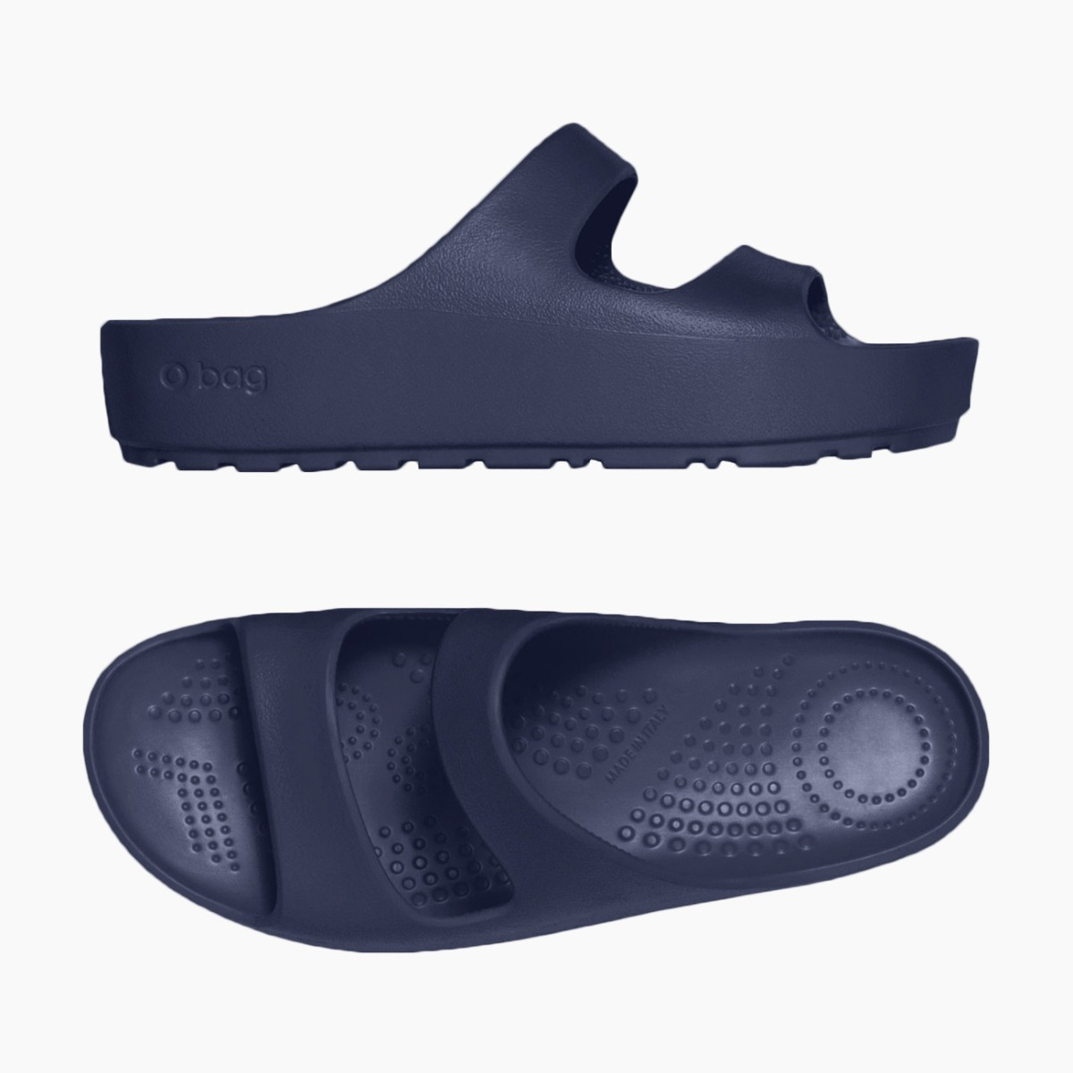 O shoes high blu navy - O bag Official Website
