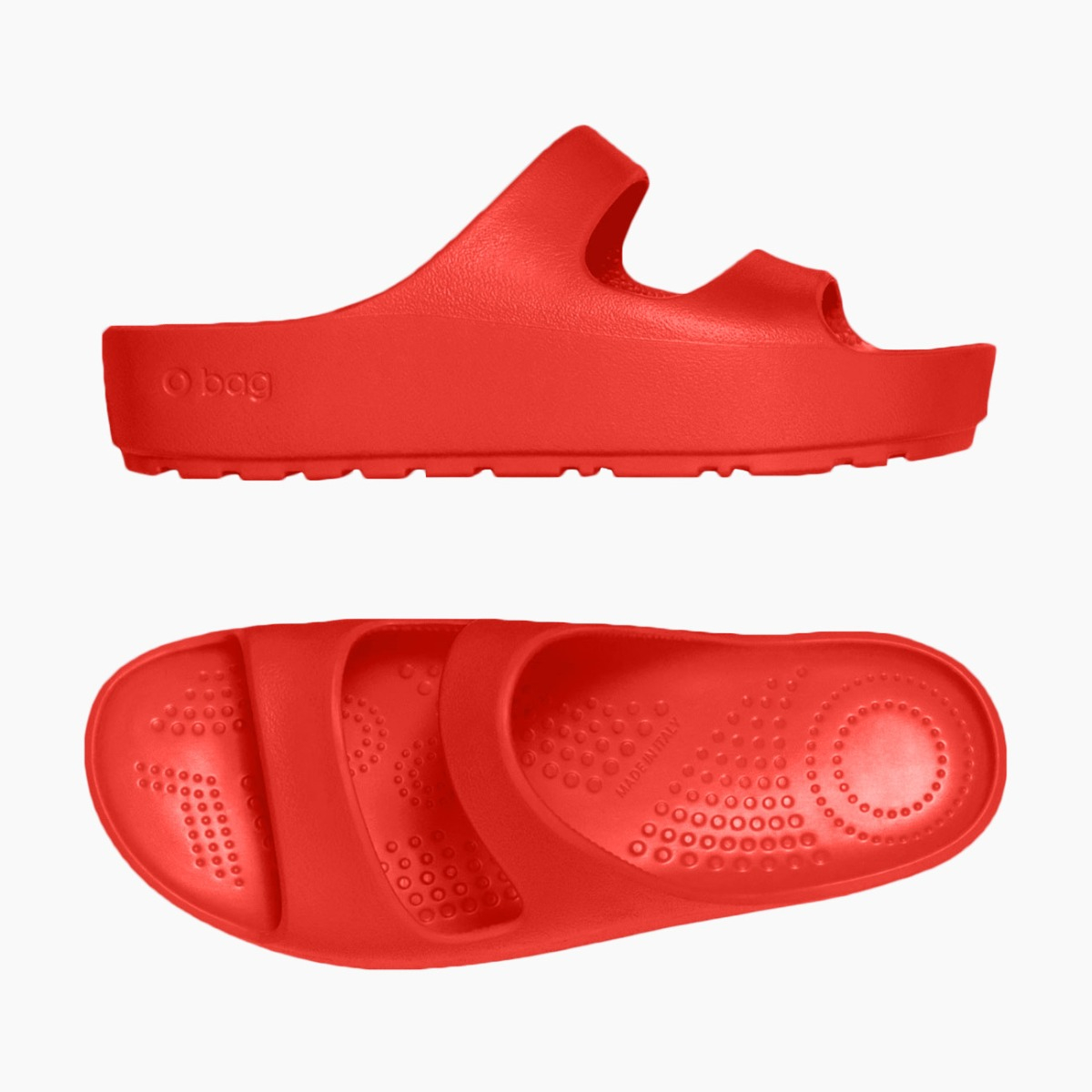 O shoes high rosso - O bag Official Website