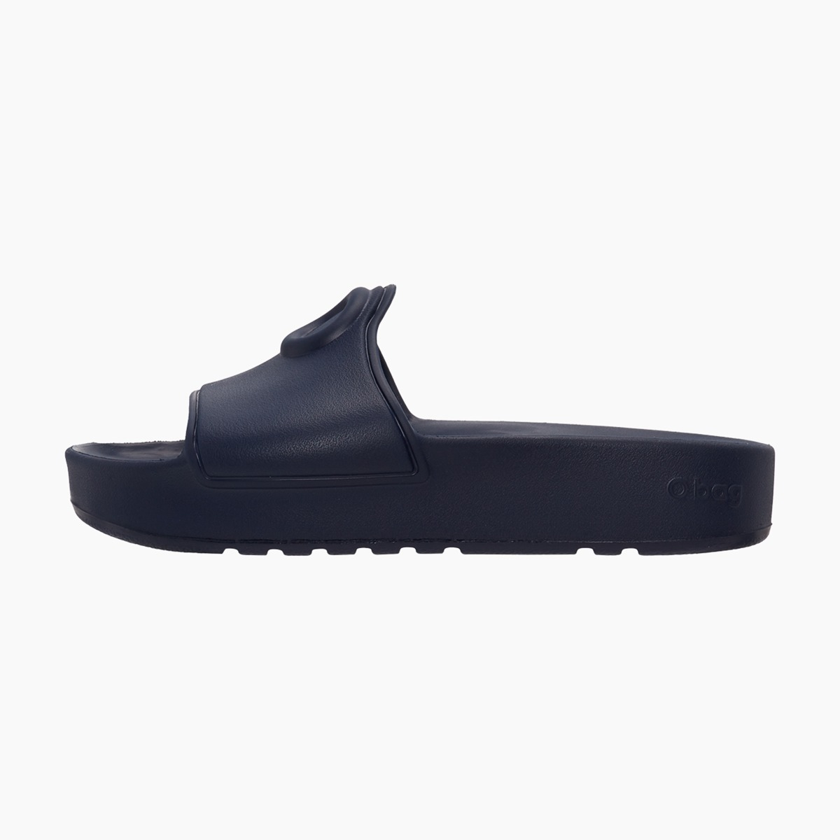 O slippers logo blu navy - O bag Official Website