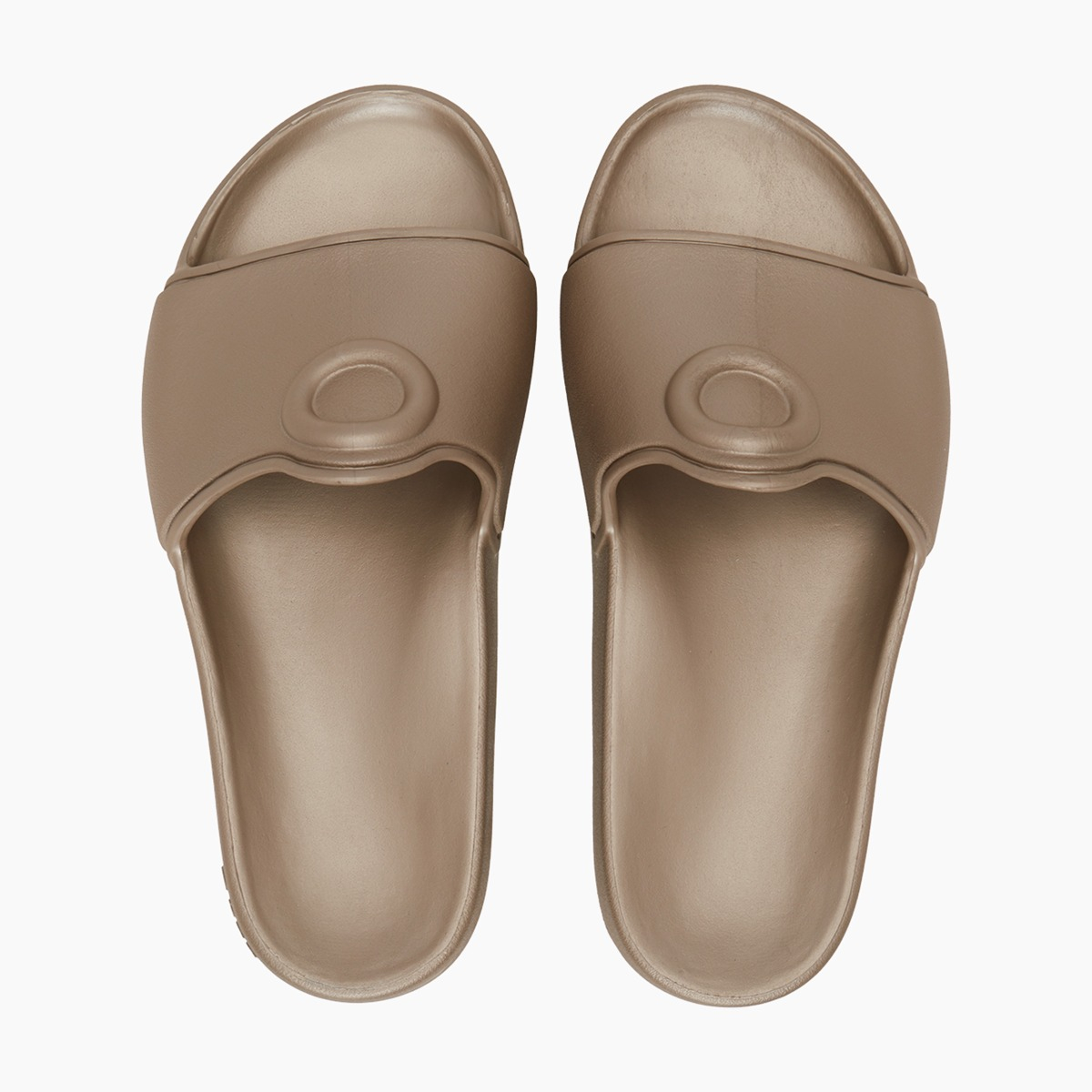 O slippers logo sabbia metal - O bag Official Website