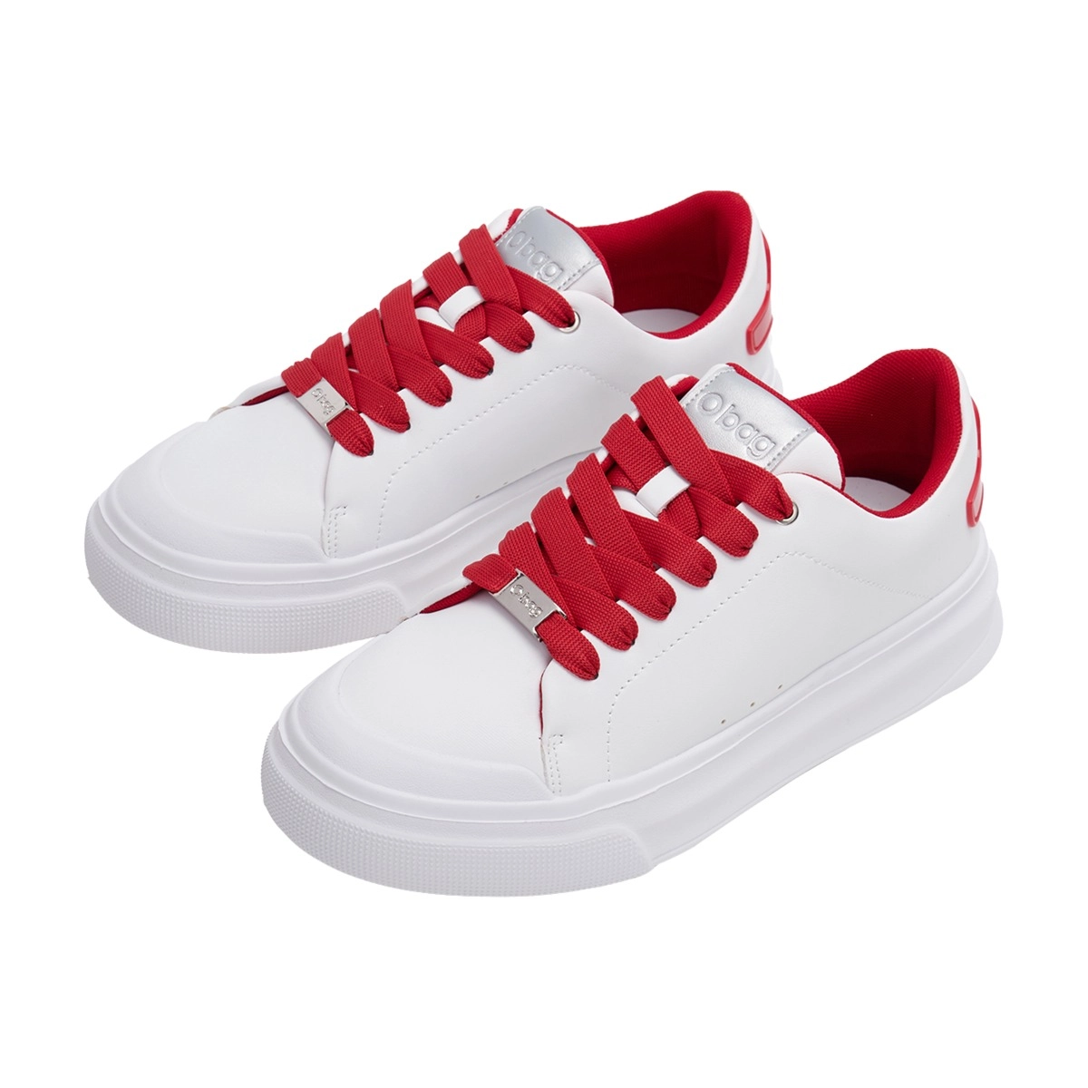 O sneakers blanc/tomate - O bag Official Website