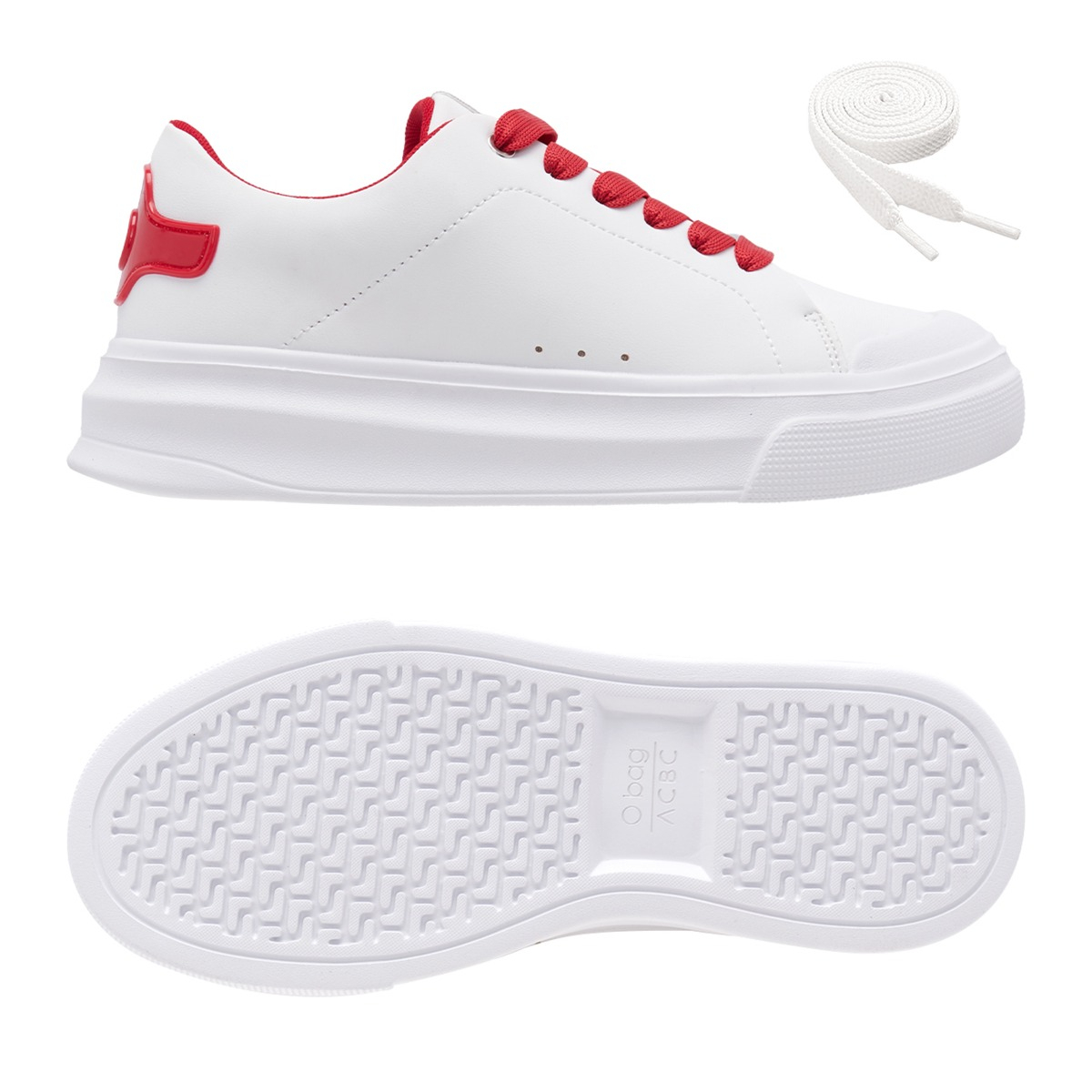 O sneakers white/tomato - O bag Official Website