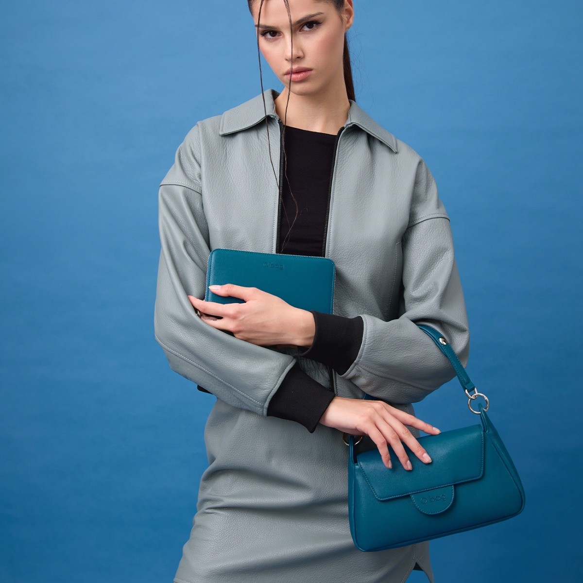 Portafoglio O wally zurigo laguna blue - O bag Official Website