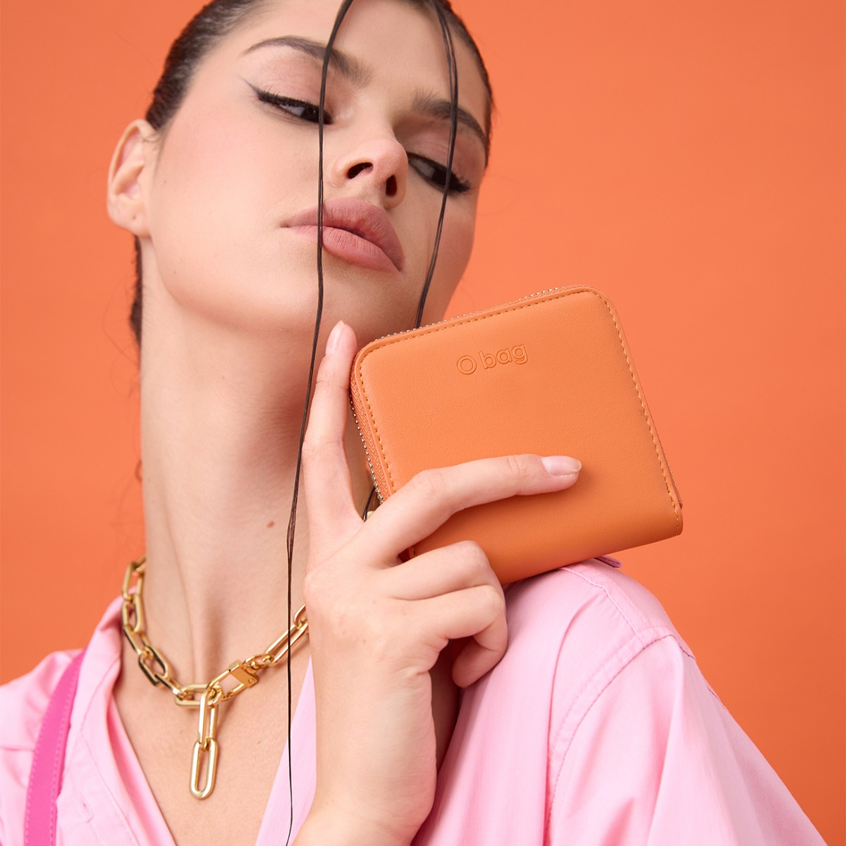 Portaglio piccolo O half wally basilea amber - O bag Official Website